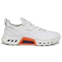 Ecco Biom C4 Gore-Tex Mens Golf Shoes White/Mazarine Blue -Teepeg Store image409593121