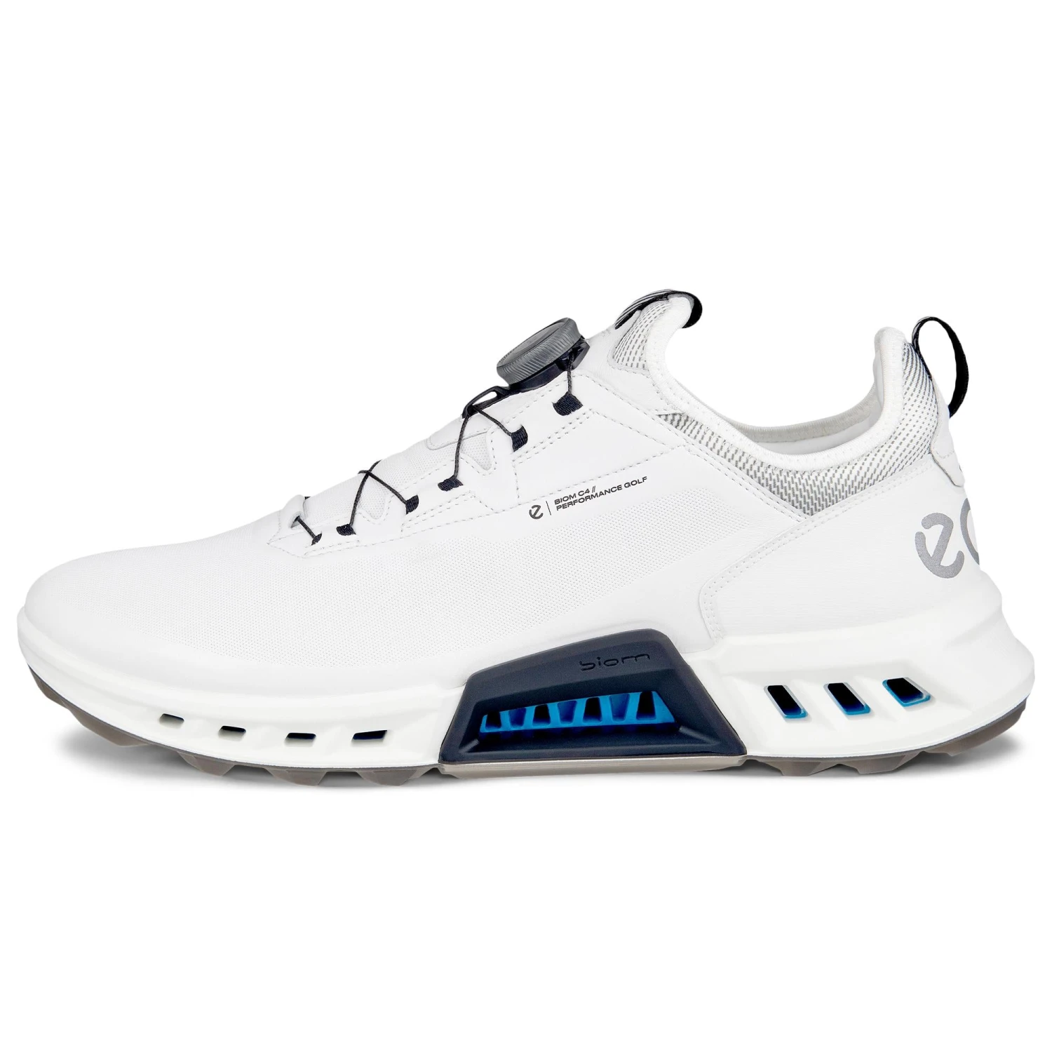 Ecco Biom C4 BOA Gore-Tex Mens Golf Shoe White/Black 4 Ecco Biom C4 BOA Gore-Tex Mens Golf Shoe White/Black - Image 2