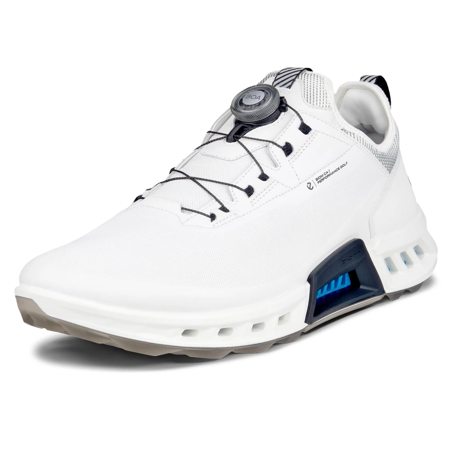 Ecco Biom C4 BOA Gore-Tex Mens Golf Shoe White/Black 5 Ecco Biom C4 BOA Gore-Tex Mens Golf Shoe White/Black - Image 3