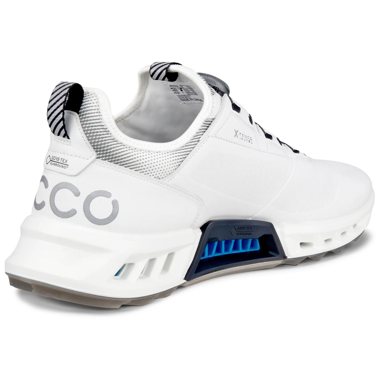 Ecco Biom C4 BOA Gore-Tex Mens Golf Shoe White/Black 14 Ecco Biom C4 BOA Gore-Tex Mens Golf Shoe White/Black - Image 12