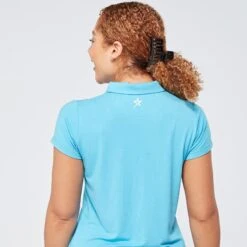 Swing Out Sister Lisa Ladies Golf Polo Shirt Dazzling Blue -Teepeg Store image410169303