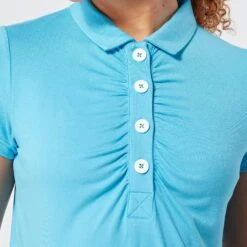 Swing Out Sister Lisa Ladies Golf Polo Shirt Dazzling Blue -Teepeg Store image410169305