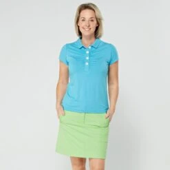 Swing Out Sister Lisa Ladies Golf Polo Shirt Dazzling Blue -Teepeg Store image410169319