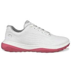 Ecco LT1 Ladies Golf Shoes White/Bubble Gum 37 Ecco LT1 Ladies Golf Shoes White/Bubble Gum -Teepeg Store image410214116