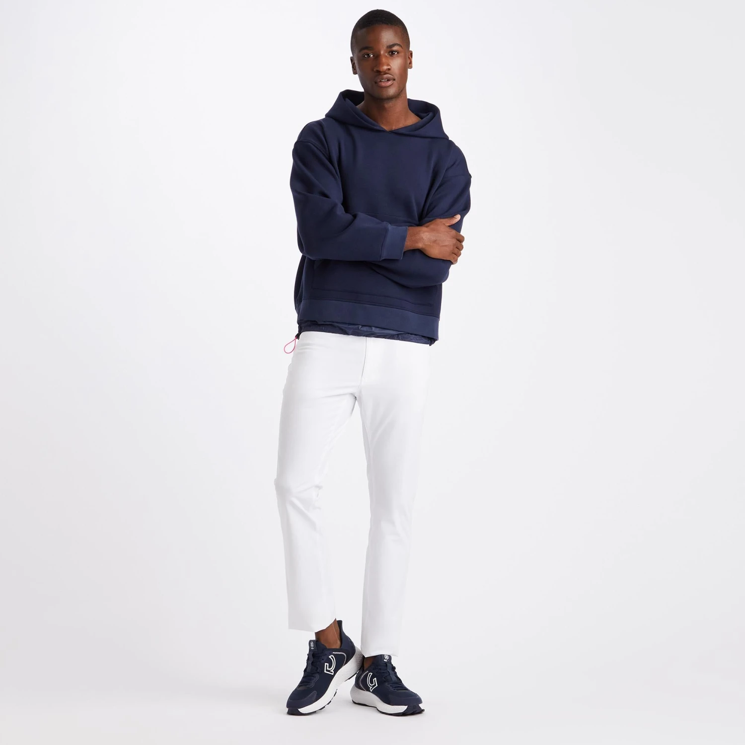 G/FORE Double Knit Spacer Jersey Hoodie Twilight 11 G/FORE Double Knit Spacer Jersey Hoodie Twilight - Image 9