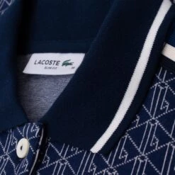 Ladies Lacoste Monogram Jacquard Dress Navy Blue/White -Teepeg Store image411094065 333f78a5 7a30 4aef a079 2de3c999d8bc