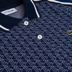 Ladies Lacoste Monogram Jacquard Dress Navy Blue/White -Teepeg Store image411094076 db5c120f 50c7 4926 88ec 15fa3d31e388
