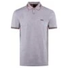 Boss Paul Polo Shirt Bright Light Pastel Grey 2 Boss Paul Polo Shirt Bright Light Pastel Grey -Teepeg Store image411439971