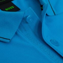Boss Paule 4 Polo Shirt Turquoise/Aqua -Teepeg Store image411441172