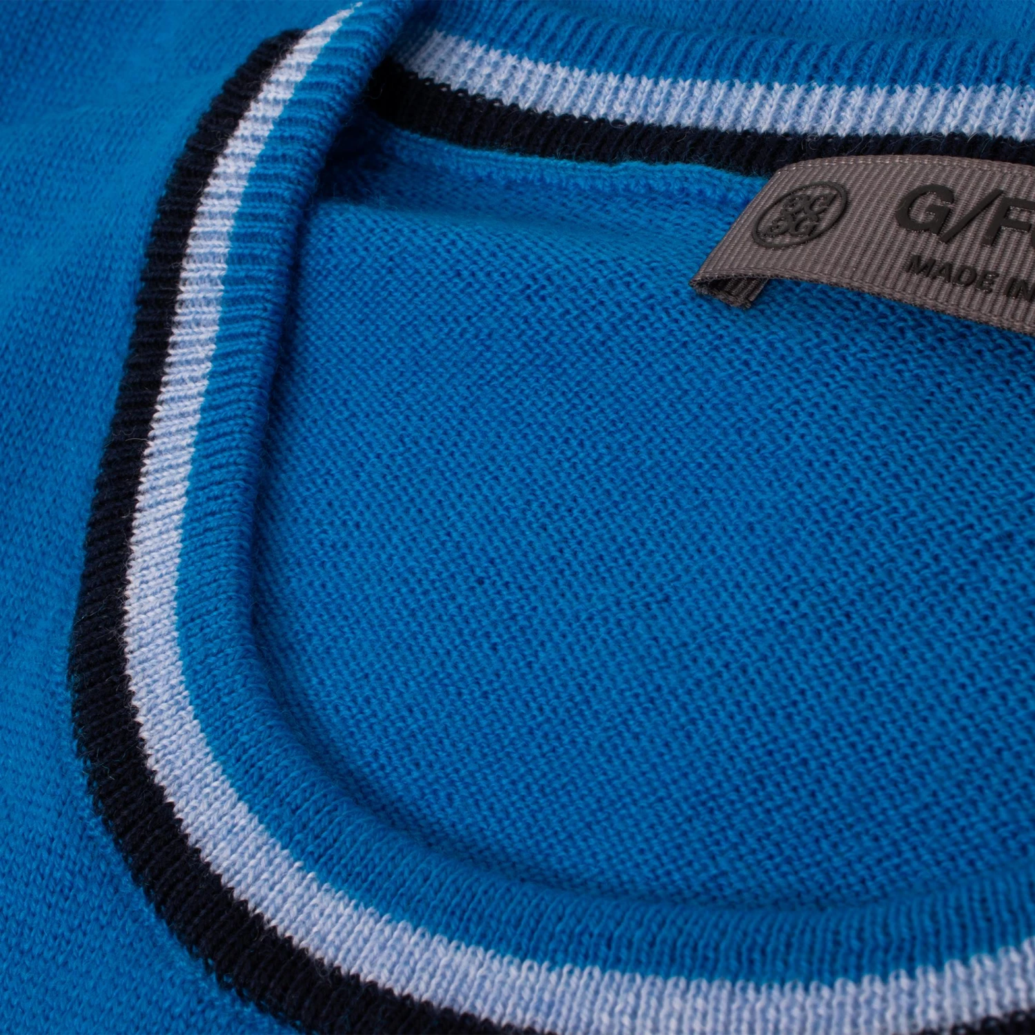 G/FORE Merino Wool Crew Neck Knitted Sweater Cerulean 21 G/FORE Merino Wool Crew Neck Knitted Sweater Cerulean - Image 19