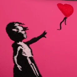 Banksy Girl With Heart Balloon Mallet Putter Headcover Pink 13 Banksy Girl With Heart Balloon Mallet Putter Headcover Pink -Teepeg Store image411448651