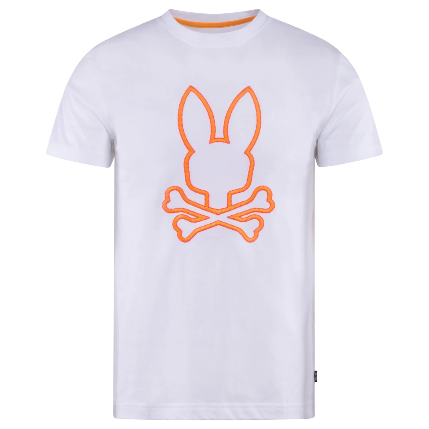 Psycho Bunny Floyd Graphic Tee White 13 Psycho Bunny Floyd Graphic Tee White - Image 11