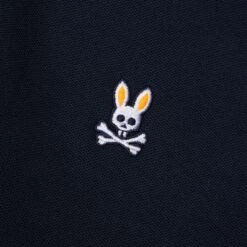 Psycho Bunny Troy Pique Polo Navy -Teepeg Store image412411676