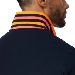 Psycho Bunny Troy Pique Polo Navy -Teepeg Store image412411686