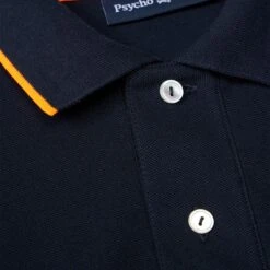 Psycho Bunny Troy Pique Polo Navy -Teepeg Store image412411701