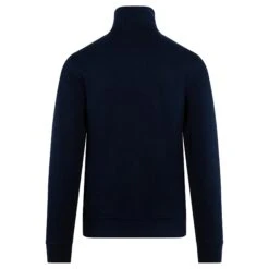Lacoste Quarter Zip Stand Up Collar Cotton Sweatshirt Navy 25 Lacoste Quarter Zip Stand Up Collar Cotton Sweatshirt Navy -Teepeg Store image413536454