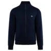 Lacoste Regular Fit Brushed Fleece Full Zip Sweatershirt Navy