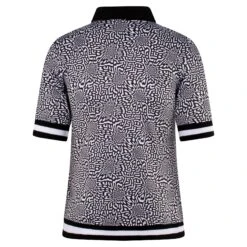 Daily Sports Kyoto Ladies 1/2 Sleeve Golf Polo Shirt Monochrome Black -Teepeg Store image413647431 cc101fb4 71aa 42d8 af8b a41c30b70520