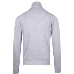 Lacoste Quarter Zip Stand Up Collar Cotton Sweatshirt Silver Chine 16 Lacoste Quarter Zip Stand Up Collar Cotton Sweatshirt Silver Chine -Teepeg Store image413667386