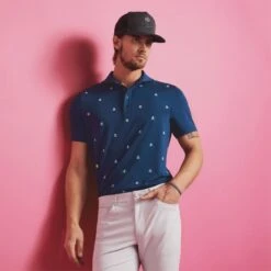 G/FORE Embroidered Skull & Tees Tech Jersey Polo Twilight -Teepeg Store image414472132 4a7ddb32 d4e1 47c4 9eac 0126e8074271