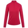 Ladies Puma You-V Solid 1/4 Zip Golf Light Mid Layer Rose 1 Ladies Puma You-V Solid 1/4 Zip Golf Light Mid Layer Rose -Teepeg Store image415466991