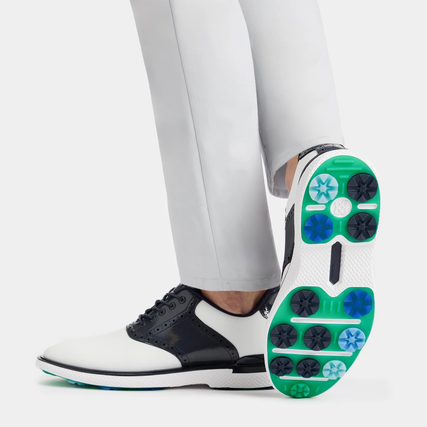 G/FORE Gallivan2r Mens Golf Shoe Snow/Twilight Saddle 13 G/FORE Gallivan2r Mens Golf Shoe Snow/Twilight Saddle - Image 11