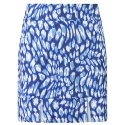 Pure Golf Alda Pull On Ladies Golf Skort Leopard Lake -Teepeg Store image417488522
