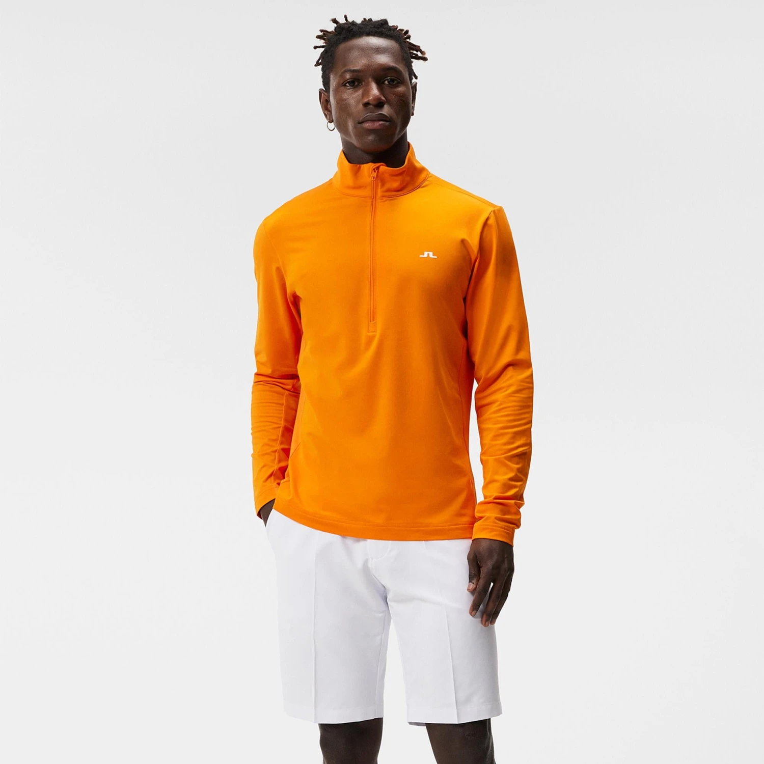 J.Lindeberg J Lindeberg Luke Half Zip Mens Golf Mid Layer Exuberance 19 J.Lindeberg J Lindeberg Luke Half Zip Mens Golf Mid Layer Exuberance - Image 17