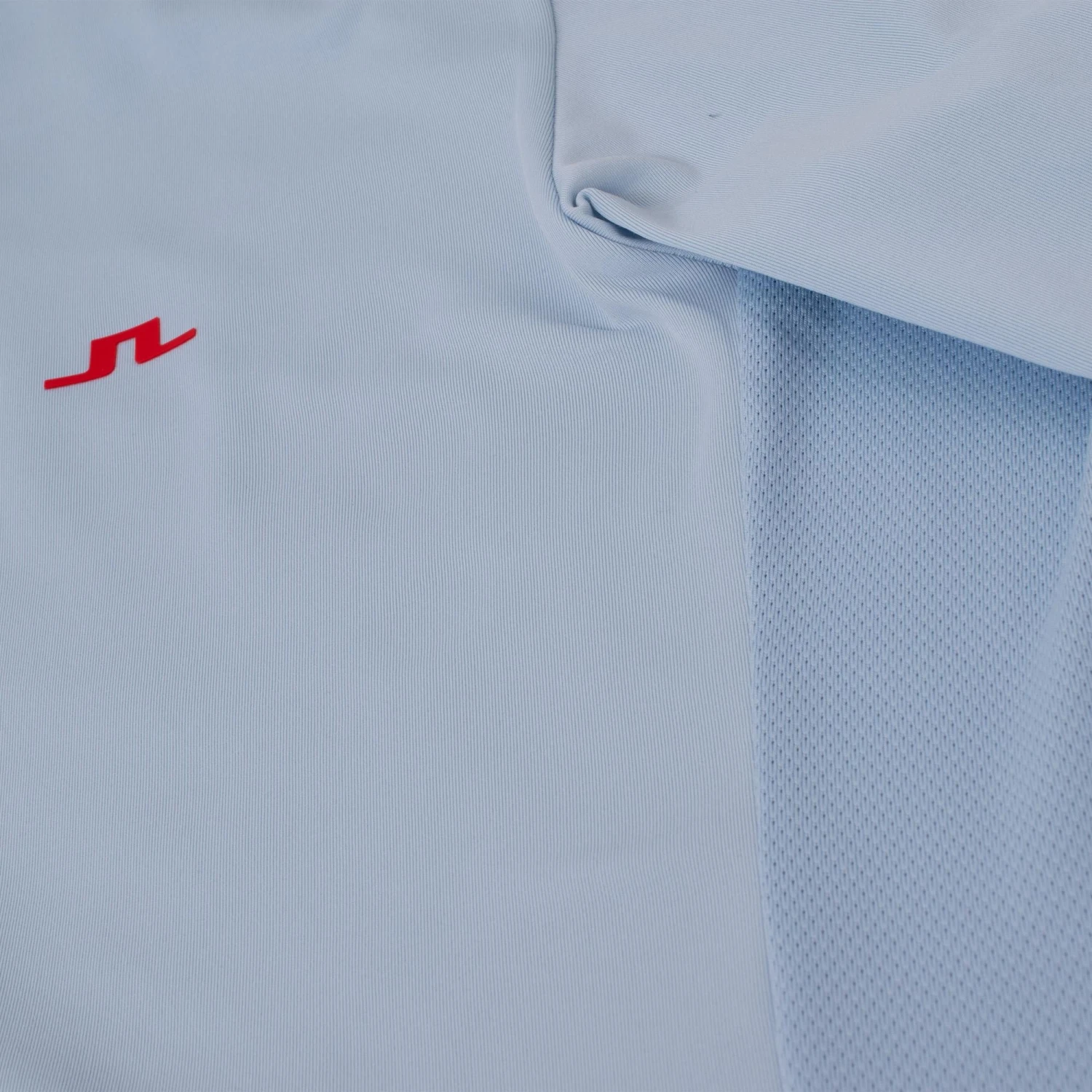 J.Lindeberg J Lindeberg Luke Half Zip Mens Golf Mid Layer Skyway 6 J.Lindeberg J Lindeberg Luke Half Zip Mens Golf Mid Layer Skyway - Image 4