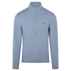 J.Lindeberg J Lindeberg Luke Half Zip Mens Golf Mid Layer Skyway 27 J.Lindeberg J Lindeberg Luke Half Zip Mens Golf Mid Layer Skyway -Teepeg Store image420187891