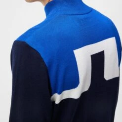 J.Lindeberg J Lindeberg Windbreaker Mens Golf Sweater Navy -Teepeg Store image420190026