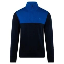 J.Lindeberg J Lindeberg Windbreaker Mens Golf Sweater Navy -Teepeg Store image420190052