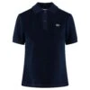 Ladies Lacoste Slim Fit Terry Towelling Polo Shirt Navy 2 Ladies Lacoste Slim Fit Terry Towelling Polo Shirt Navy -Teepeg Store image420275004