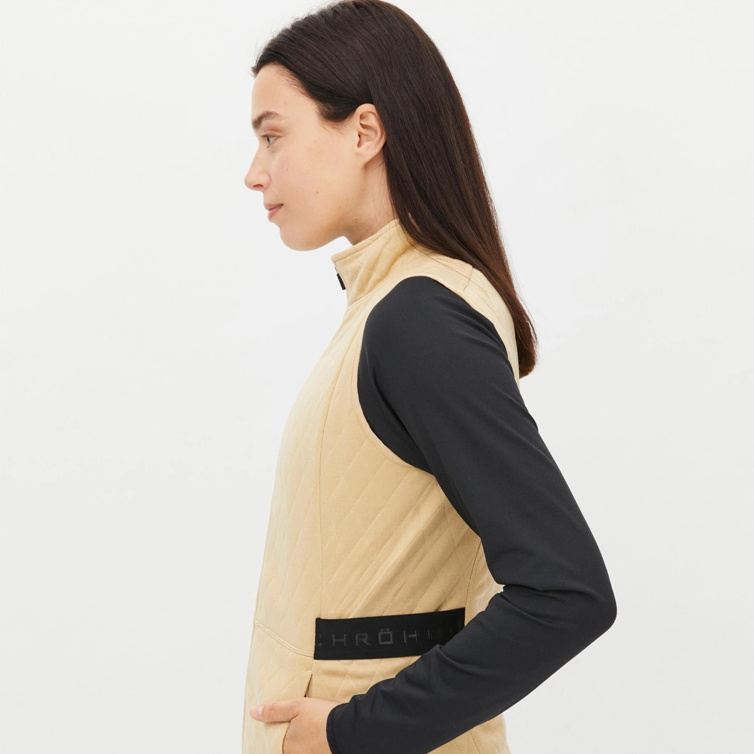 Rohnisch Leah Windstopper Ladies Golf Vest Beige 13 Rohnisch Leah Windstopper Ladies Golf Vest Beige - Image 11