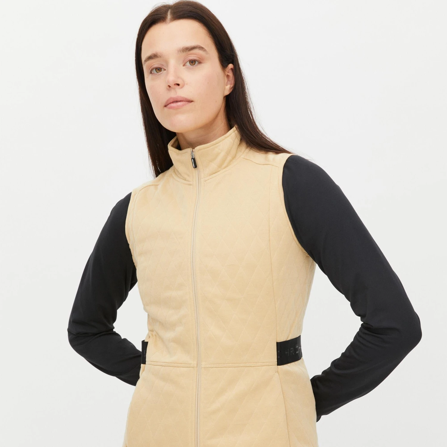 Rohnisch Leah Windstopper Ladies Golf Vest Beige 16 Rohnisch Leah Windstopper Ladies Golf Vest Beige - Image 14