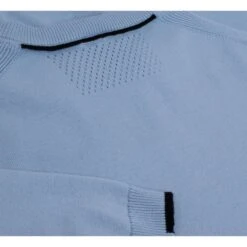 Boss Ever-X Cotton Blend Crew Neck Sweater Open Blue -Teepeg Store image423363989