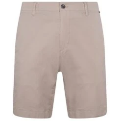 Psycho Bunny Diego Chino Shorts Natural Linen -Teepeg Store image423364985