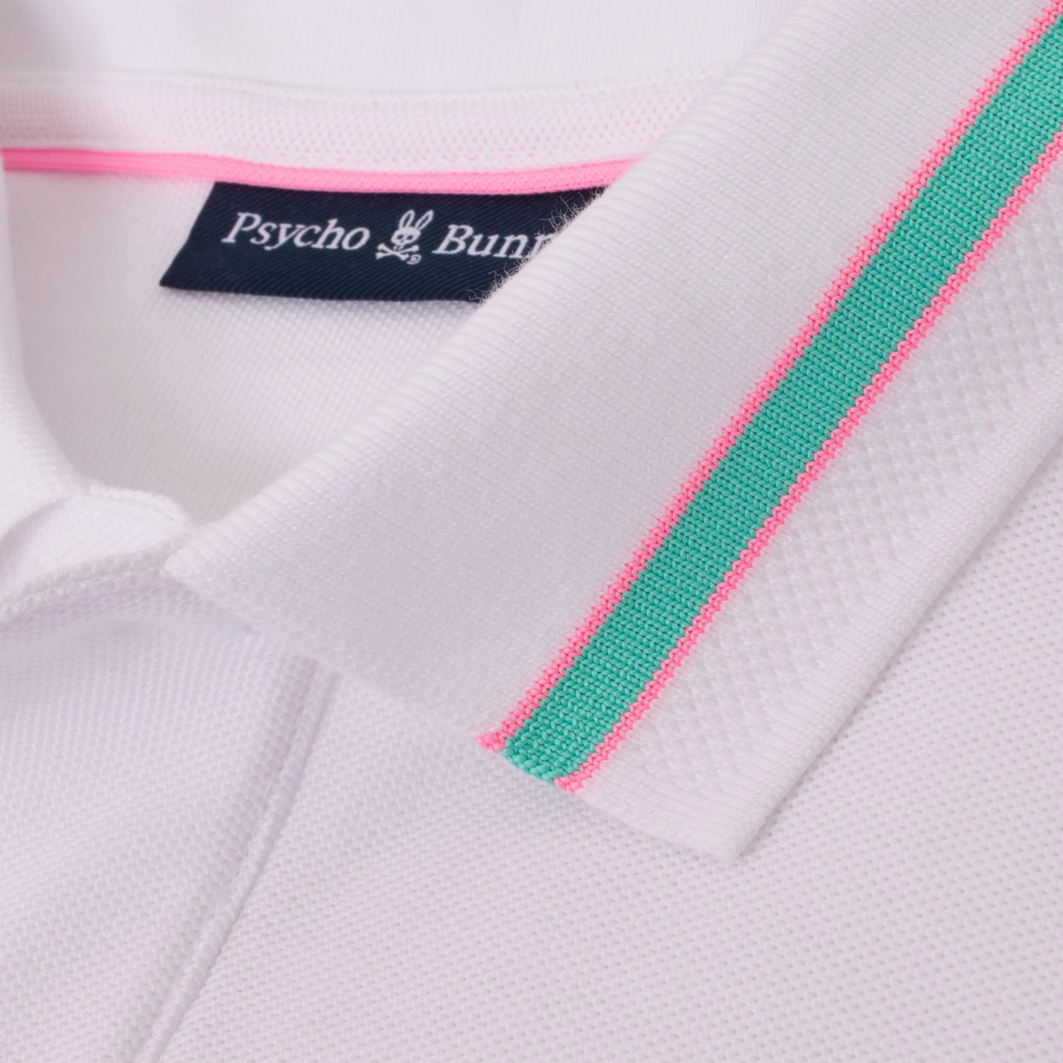Psycho Bunny Irving Pique Polo Shirt White 17 Psycho Bunny Irving Pique Polo Shirt White - Image 15