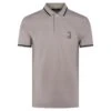 Psycho Bunny Groves Pique Polo Shirt Pearl -Teepeg Store image426236315