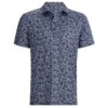 G/FORE Garden Print Mens Golf Polo Shirt Twilight -Teepeg Store image426262306
