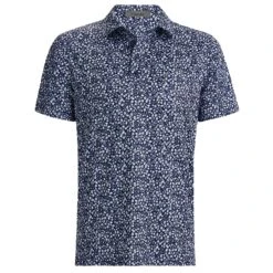 G/FORE Garden Print Mens Golf Polo Shirt Twilight 19 G/FORE Garden Print Mens Golf Polo Shirt Twilight -Teepeg Store image426262314
