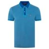 Psycho Bunny Woodway Oxford Polo Shirt Aquarius -Teepeg Store image426999423