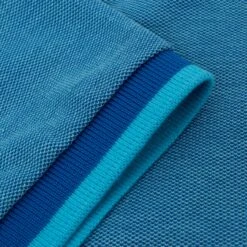 Psycho Bunny Woodway Oxford Polo Shirt Aquarius -Teepeg Store image426999454