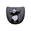 Banksy Bad Panda Mallet Putter Headcover Grey
