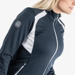 Galvin Green Destiny Insula Ladies Golf Mid Layer Navy/White -Teepeg Store image428120761