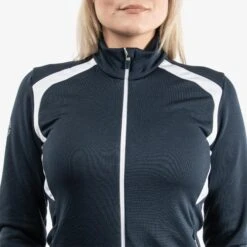 Galvin Green Destiny Insula Ladies Golf Mid Layer Navy/White -Teepeg Store image428120763