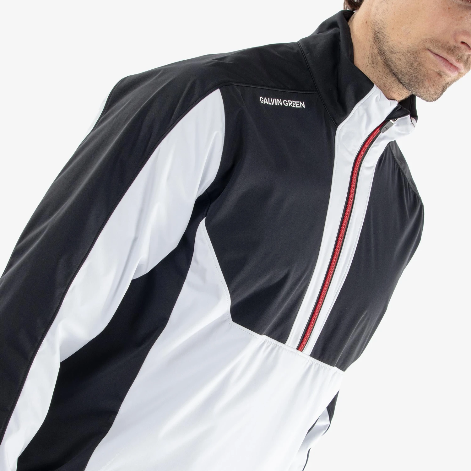 Galvin Green Lawrence Interface-1 Mens Golf Windstopper White/Navy 10 Galvin Green Lawrence Interface-1 Mens Golf Windstopper White/Navy - Image 8