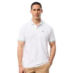 Psycho Bunny Irving Pique Polo Shirt White 29 Psycho Bunny Irving Pique Polo Shirt White -Teepeg Store image429402943