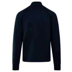 Boss Sweat 1 Stretch Cotton Quarter Zip Sweatshirt Navy -Teepeg Store image430244718
