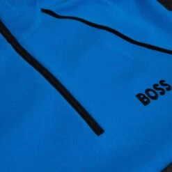 Boss Hydro-X Quarter Zip Mens Sweater Light Blue -Teepeg Store image430245842